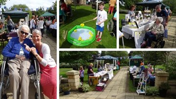 Sizzling summer celebrations at Linlithgow care home
